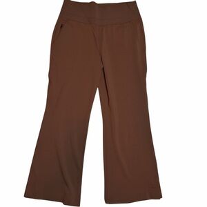 Athleta Venice Brown Wide-Leg Pants